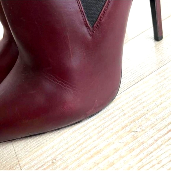 𝅺Saint‎ Laurent Paris Stiletto Ankle Boots - Picture 5 of 11